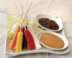 野菜のスティック串 みそディップ