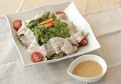 やわらか黒豚 冷しゃぶサラダ