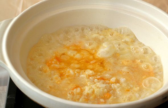 〆雑炊（玉子付）（290円（税抜））