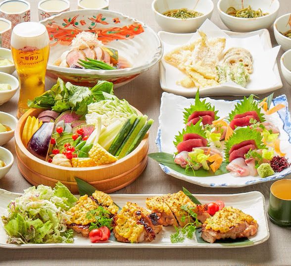 華コース（飲み放題3時間付）（6000）