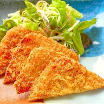 なつかしのハムカツ（580円）