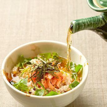 雑穀米のお茶漬け（500円）