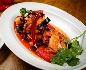 AJILLO DE CAMARONES 海老のアヒージョ