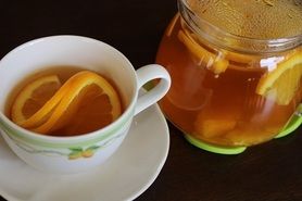 ホットオレンジティー