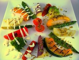 焼き野菜の盛合せ　