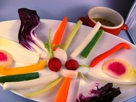 生野菜の特製バーニャカウダ