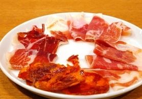 生ハム３種盛合せ