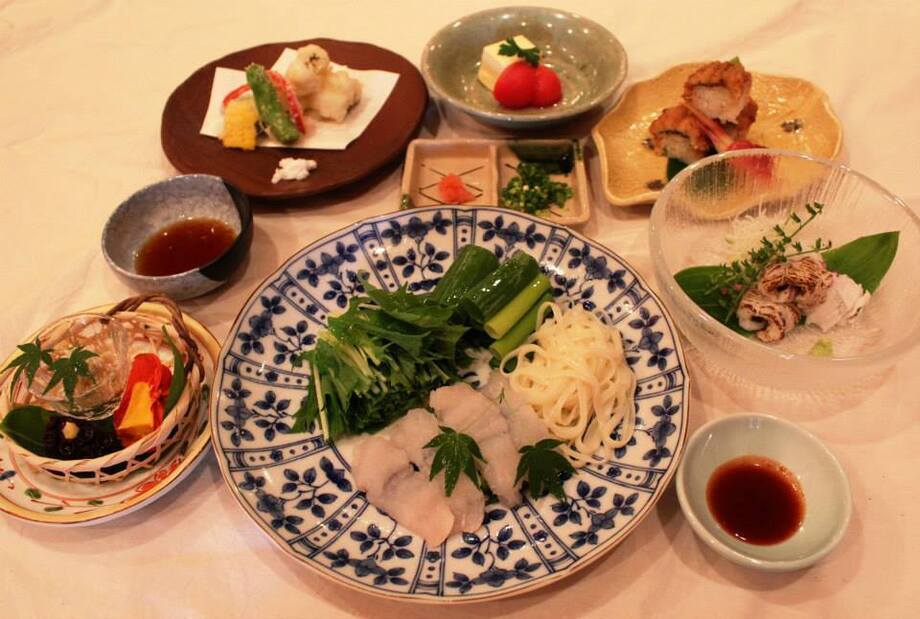 大将オススメ！板前の技が冴える、季節限定の鱧しゃぶコース！