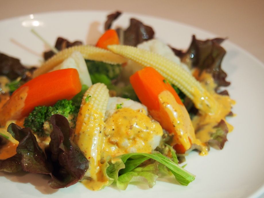 いろどり野菜のコブサラダ（温・冷）