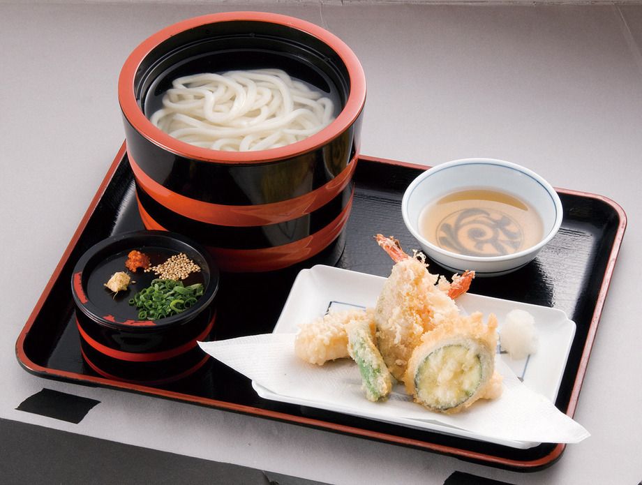 釜揚げてんぷらうどん