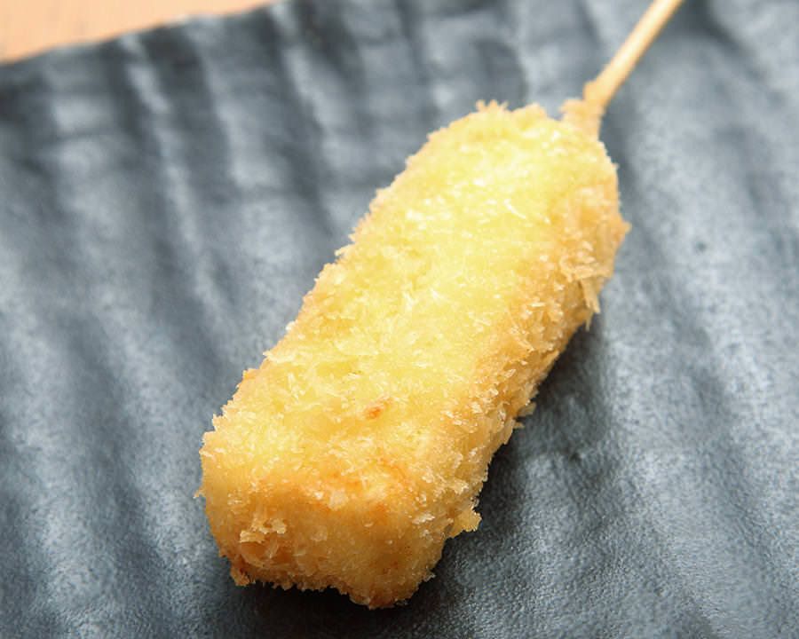 クリームチーズの味噌漬け(串かつ)