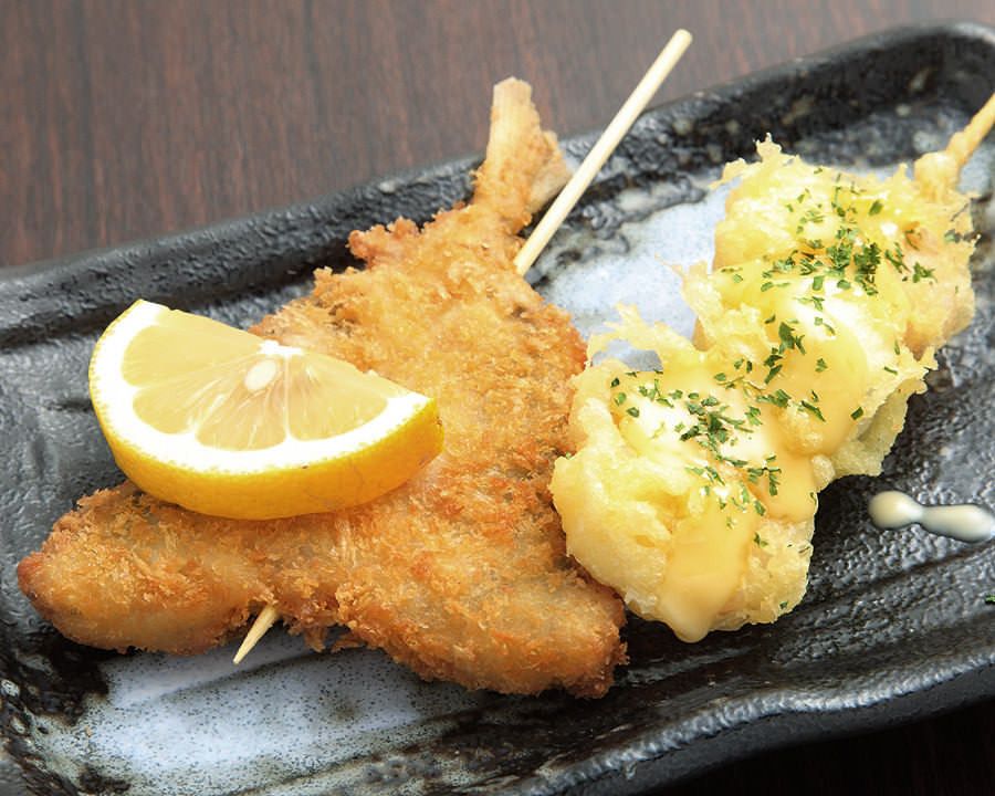 アジフライ(串かつ)