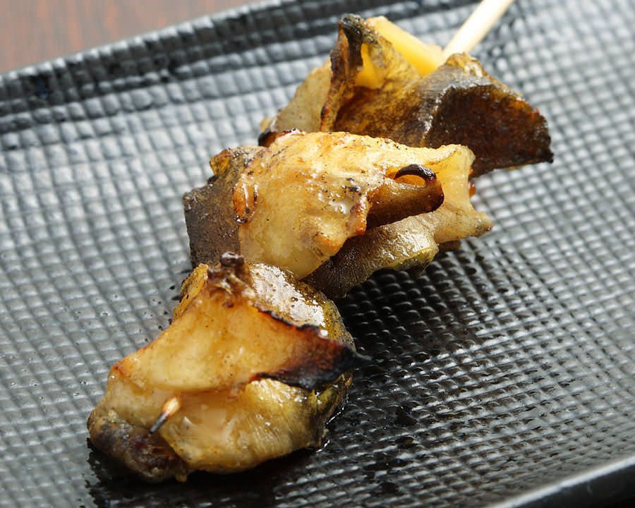 赤西貝のバター焼き(串焼き)