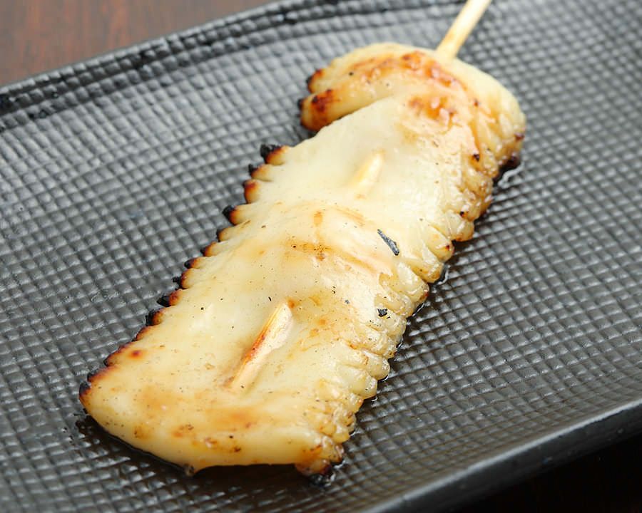 イカの西京焼き(串焼き)