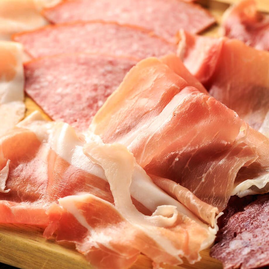 【ドカ盛り】生ハム＆サラミ盛合せ