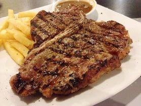 骨付き肉の王様『Tボーンステーキ』1ポンド！！