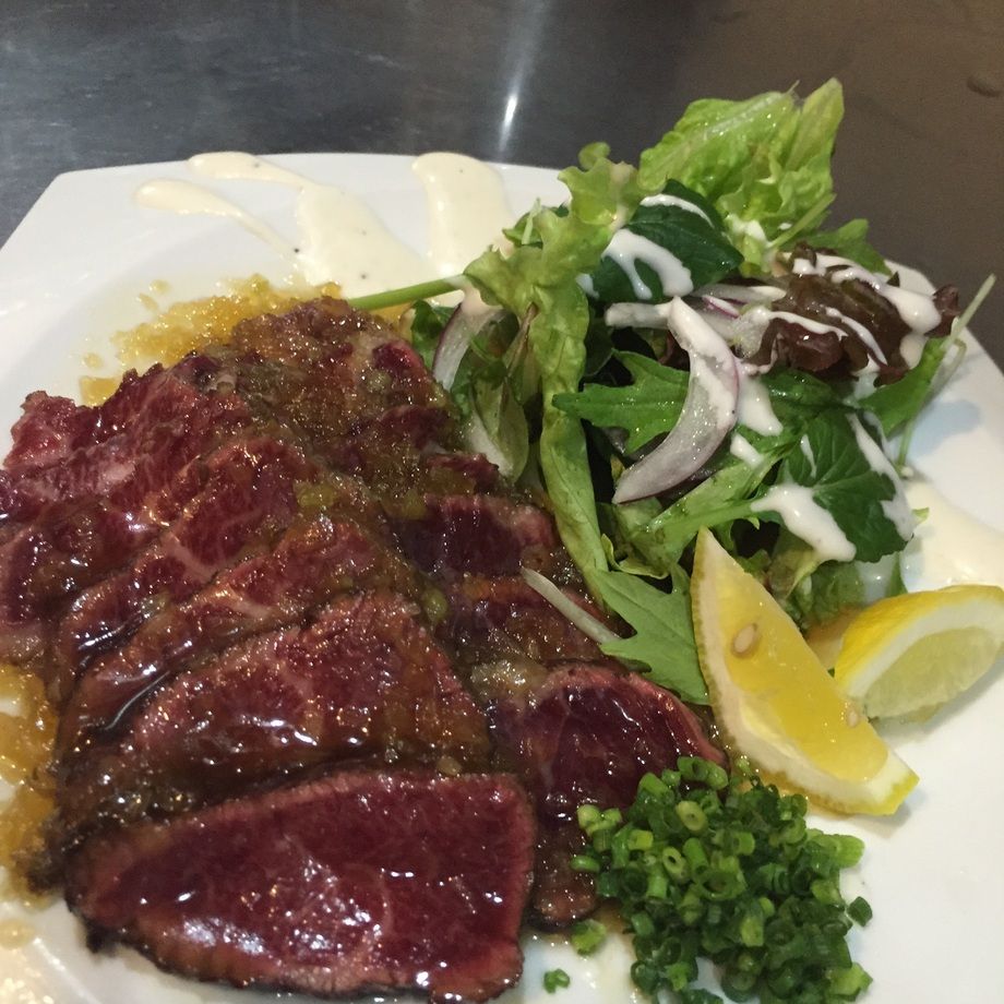 馬の赤身ステーキ（2800円）