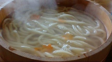 釜揚げうどん（温）