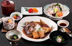 鯛の荒炊き御膳