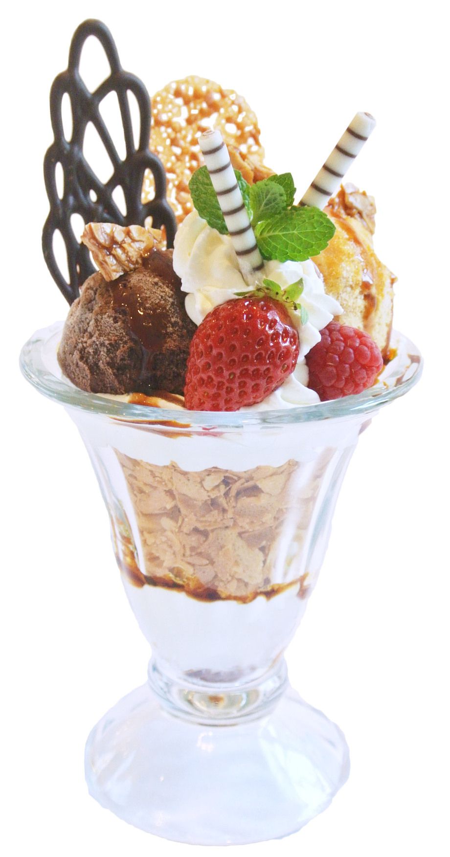 キャラメル& ショコラパフェ