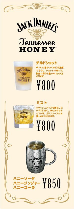JACK　テネシーハニー