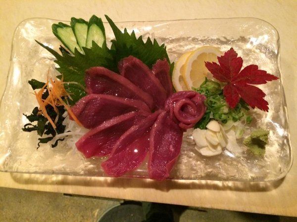 子鹿のお刺身（1400）