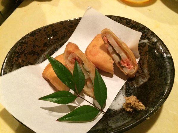 蓮根と明太子の挟み揚げ（480）