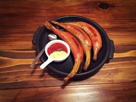 骨付きウインナー