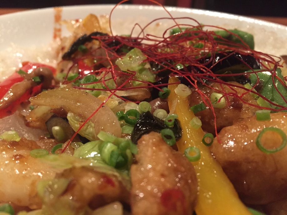 タイ風シーフード炒め（¥880）