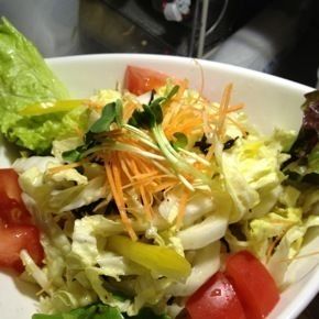 白菜と塩昆布サラダ レモンドレッシング