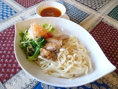 つけ麺風サラダうどん
