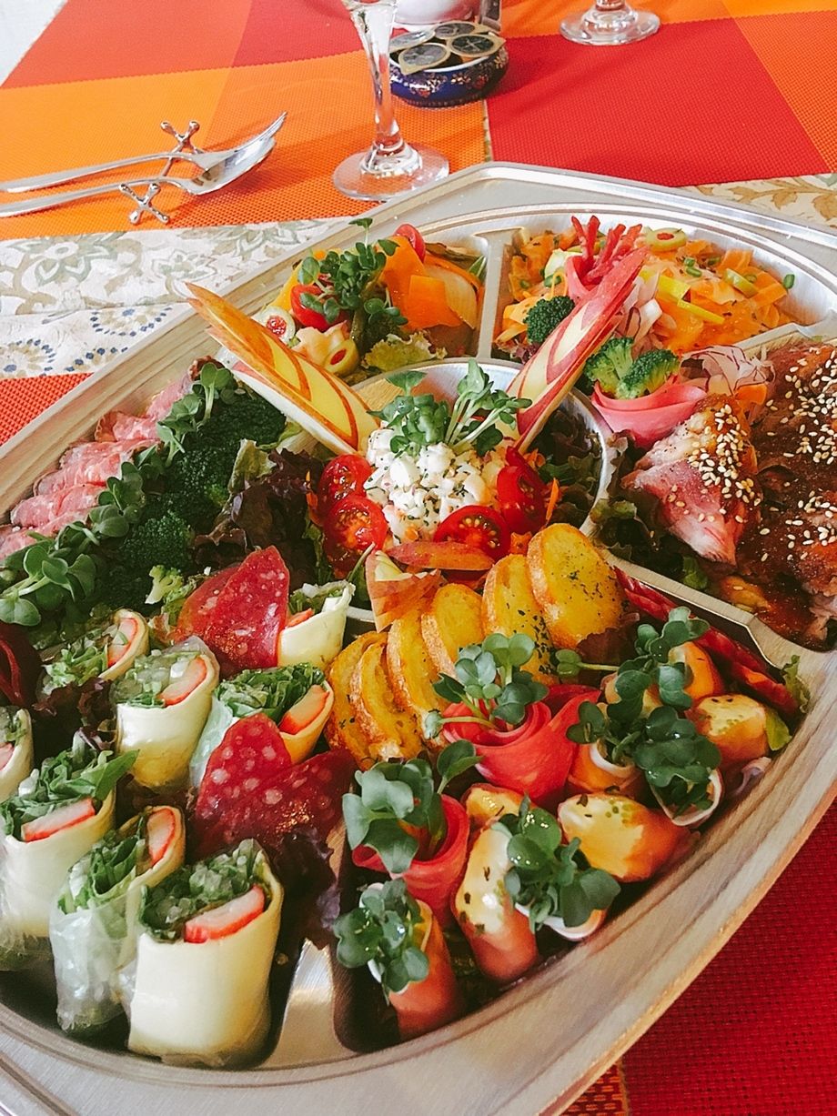 オードブルの盛り合わせ