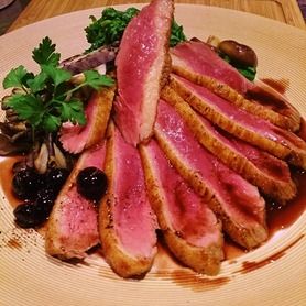 フランス産仔鴨のロティ