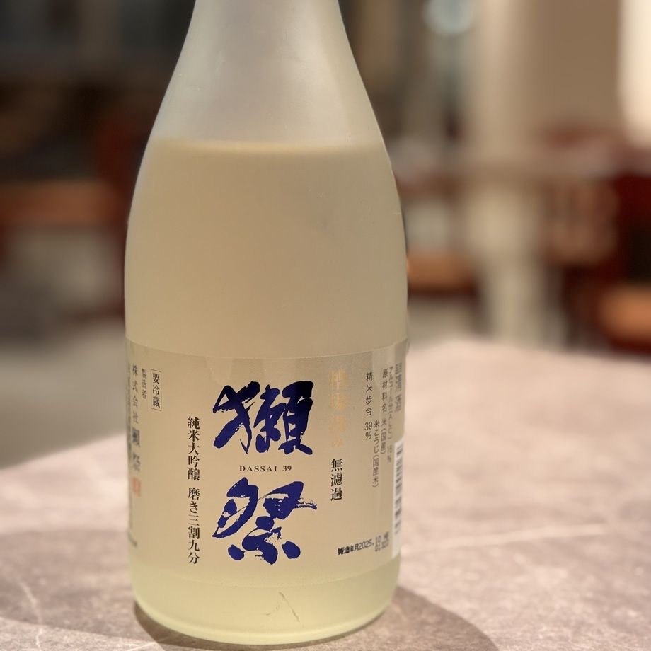 獺祭　純米大吟醸3割9分　槽場汲み　生原酒　山口