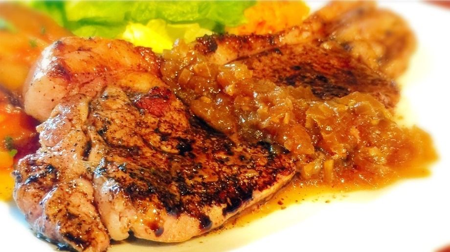 炭火焼！牛サーロインステーキ（1,200円 （税込））