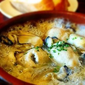 牡蠣のガーリックオイル煮