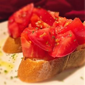トマトのブルスケッタ