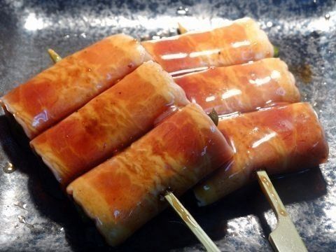 ベーコンオクラ巻（たれ•塩）