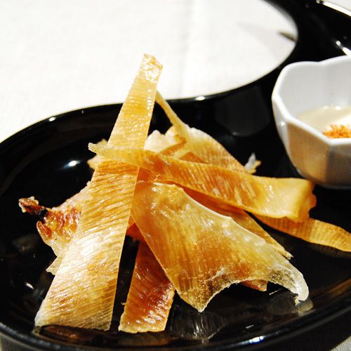 エイヒレの炙り焼き