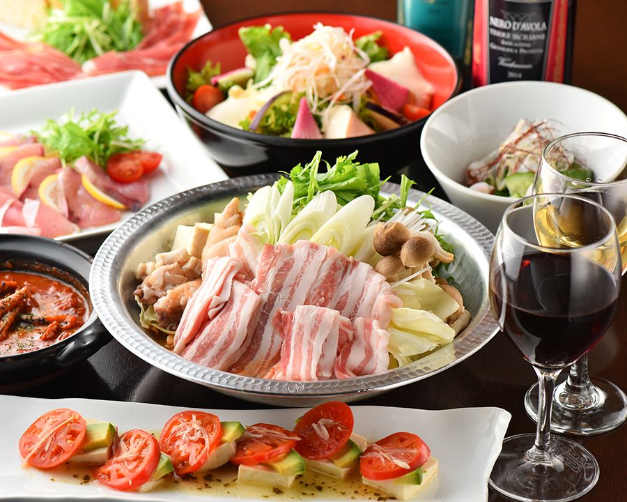 【2H飲み放題付き】カジュアルコース＜7品＞