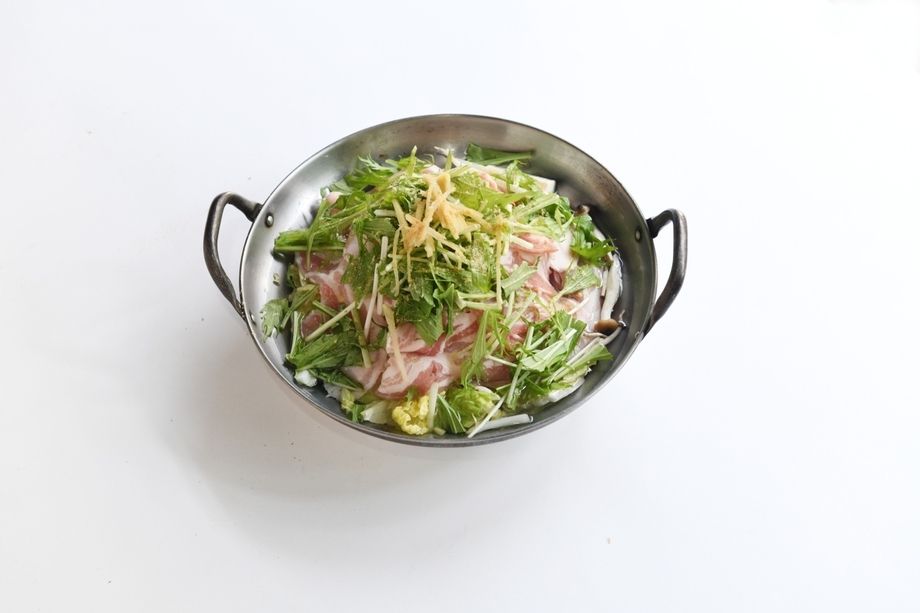 元祖あさぎり豚の生姜鍋