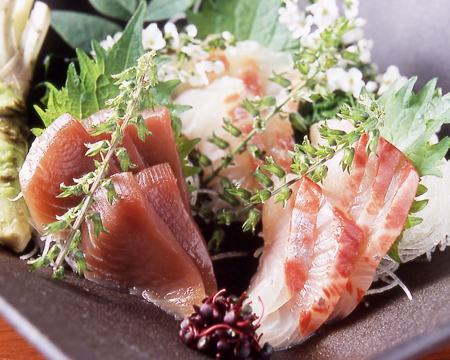 鮮魚のお刺し身