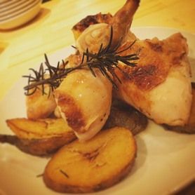 鶏のガーリックロースト