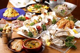 ♪牡蠣尽くしコース♪　全14品/お好み選べる/牡蠣尽くし/女子会/デート/接待