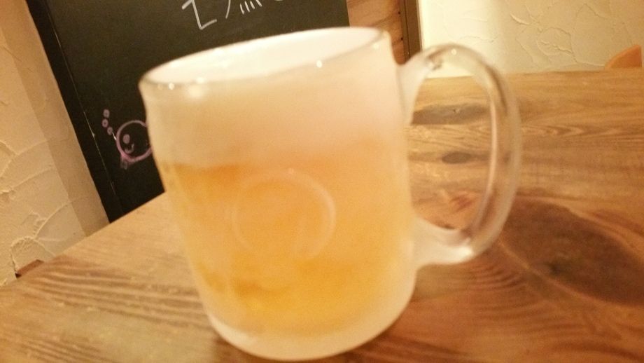 ハートランド　生ビール（５８０円）