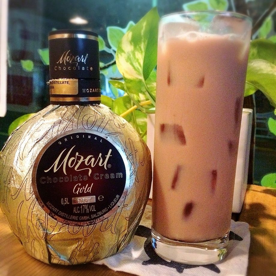 ノンアル★チョコウーロンミルク