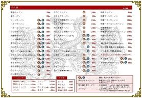 店内メニュー1