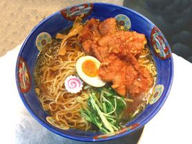 ロース唐揚げラーメン