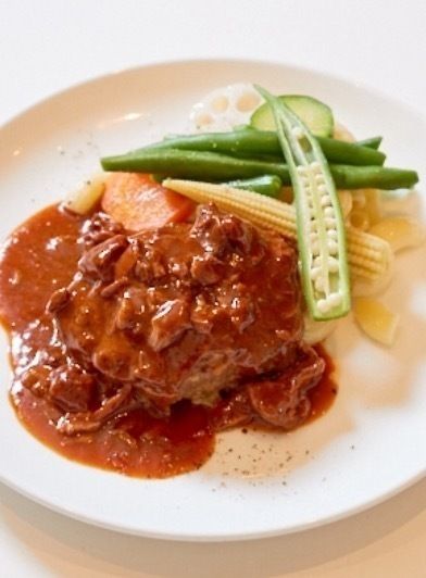 和牛ハンバーグステーキ（¥1000）