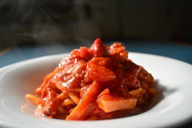 【TOMATO】フレッシュトマトのアラビアータ